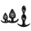 Silicone Butt Plug Expansion Training Set (3 Piece) 1