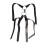 Double Ring Black Male Harness 6