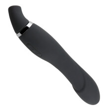 The Double Ended High Powered Sucker and Vibrator (Black)