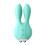 Clitoral Rabbit Rechargeable Vibrator (Aqua) 3