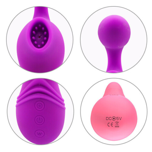 InsideOut Rechargeable Vibrator (Purple) 2