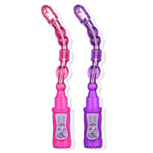Bendable Vibrating Anal Beads (Pink)