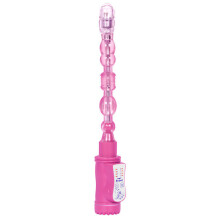 Bendable Vibrating Anal Beads (Purple)