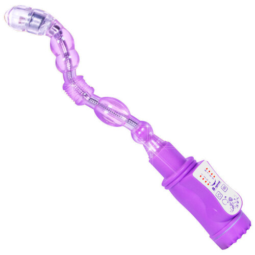 Bendable Vibrating Anal Beads (Pink) 2