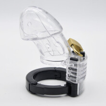 Clear Plastic Chastity Device (3 Inch)
