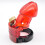 Red Plastic Chastity Device (3 Inch) 1