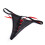 PU Leather Black and Red Ribbon Knickers 6
