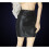 Faux Leather Open Back Mini Skirt 2