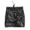 Faux Leather Open Back Mini Skirt 4