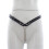 Double Chain PU Leather Thong 2