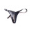 Black Leather Chained Thong 2