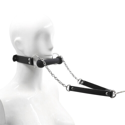 Bondage 'Mouth Bit' and Lead 1