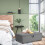 Casart 2-in-1 Convertible Sofa Bed Folding Ottoman Sleeper Single Home Office 9