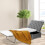 Casart 2-in-1 Convertible Sofa Bed Folding Ottoman Sleeper Single Home Office 10