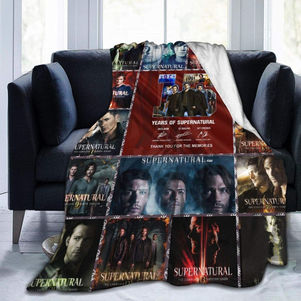 (200CM X 150CM) Bed Blanket Supernatural Fleece Blanket Soft Warm Throw Blanket for Women Men Kids All Seasons for Bed Sofa Couch Office Travel