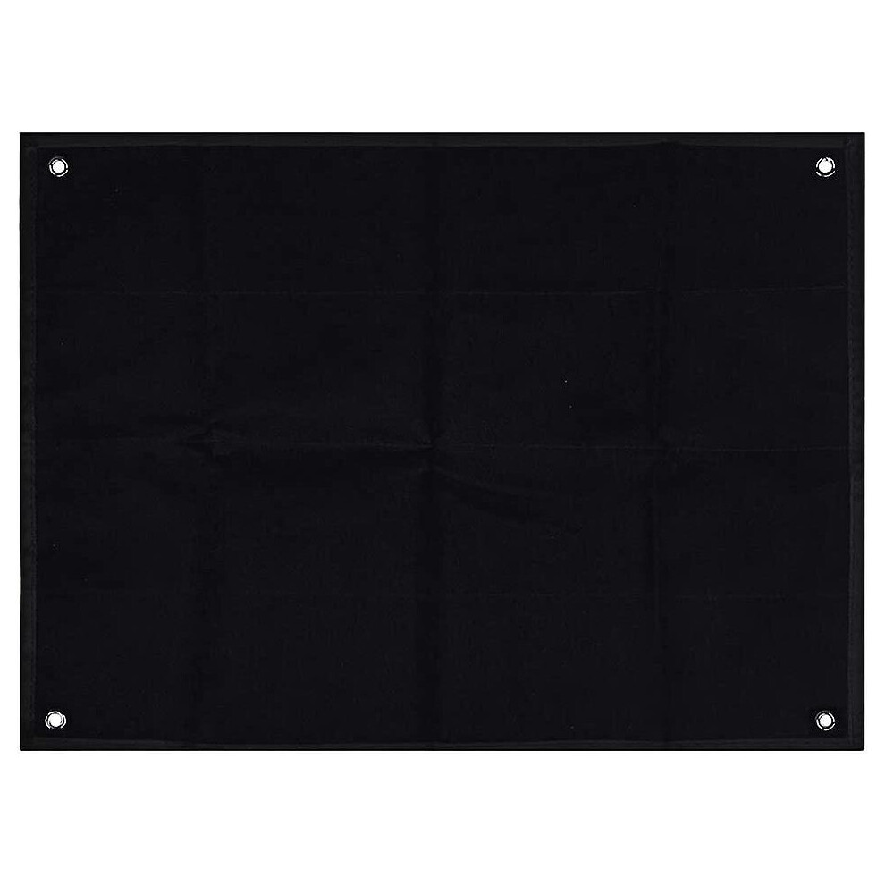 Premium Military Tactical Patch Panel - Large 60 X 45Cm Morale Patch Panel - Display Board For Morale Patches Black