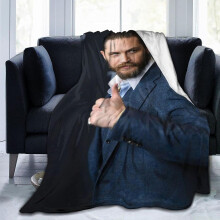 (150CM X 125CM) Tom Hardy Soft and Comfortable Warm Fleece Blanket for Sofa, Bed, Office Knee pad,Bed car Camp Beach Blanket Throw Blankets