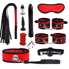 Knock On The Back Door 11 Piece Bondage Kit