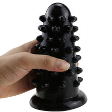 The Dalek Bobbled Anal Plug (Black)