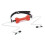 Bone Gag and Nipple Clamps (Black and Red) 1