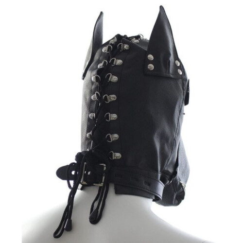 The Doberman BDSM/ Fetish Mask (Yellow)