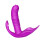 G-Spot, Anus and Clitoral Vibrator (Purple) 1