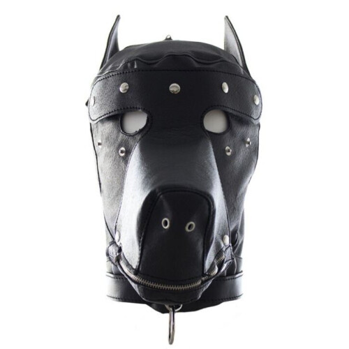 The Doberman BDSM/ Fetish Mask (Yellow) 1