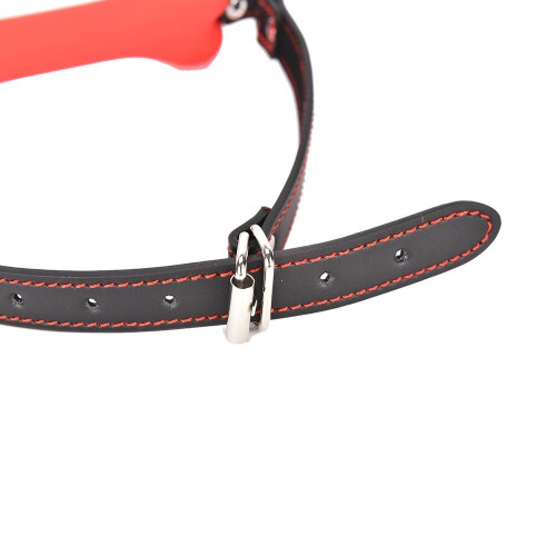 Silicone Dog Bone Gag (Black)