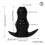 Grey Silicone Anal Expander (Large) 1
