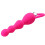 Vibrating Beaded Black Butt Plug 4