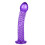 Purple Glacier Glass Realistic Dildo 2