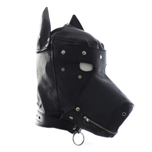 The Doberman BDSM/ Fetish Mask (Yellow) 2