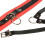 Red and Black Collar Breast Harness Restraint 3