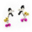 Stainless Steel Nipple Clips with Bells 2