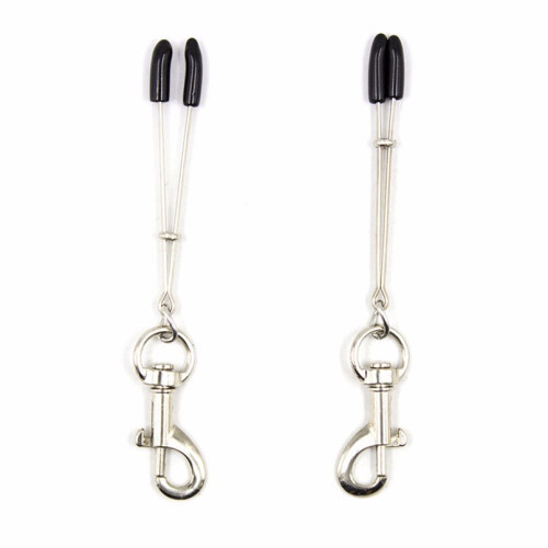 Nipple Grips with Bondage Clips 2
