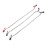 Chained Nipple Clamps (Purple) 1
