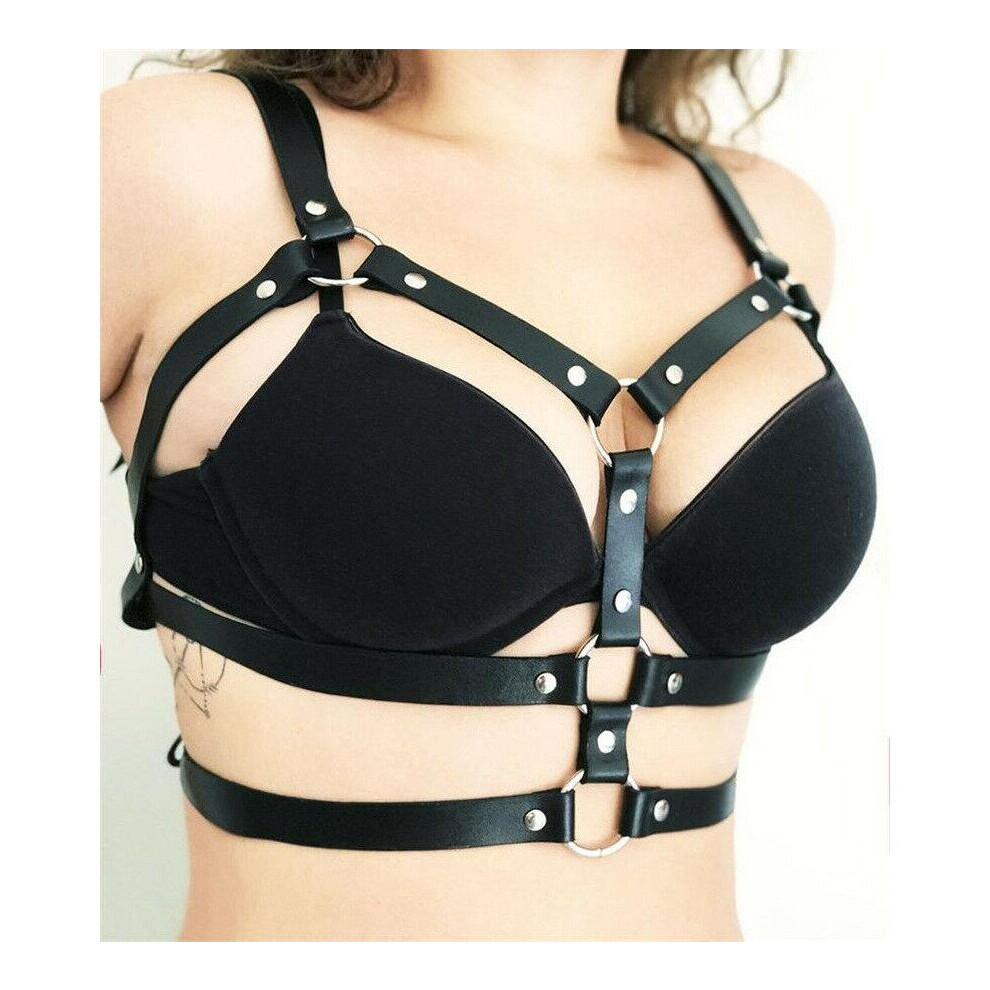 House Of Glass Unisex Open Breast Chest Harness