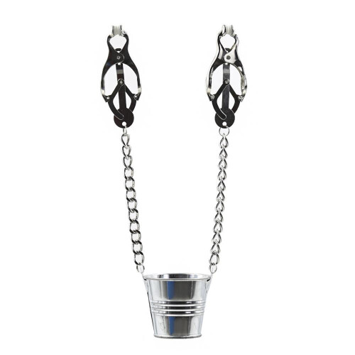 Nipple Clamps with Bucket Style Weight Holder 1