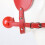 Red BDSM Blindfold and Gag Face Harness 8
