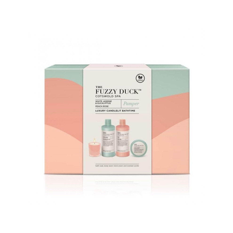 Baylis & Harding The Fuzzy Duck Cotswold Spa Luxury Candlelit Bathing Gift Set - Vegan Friendly