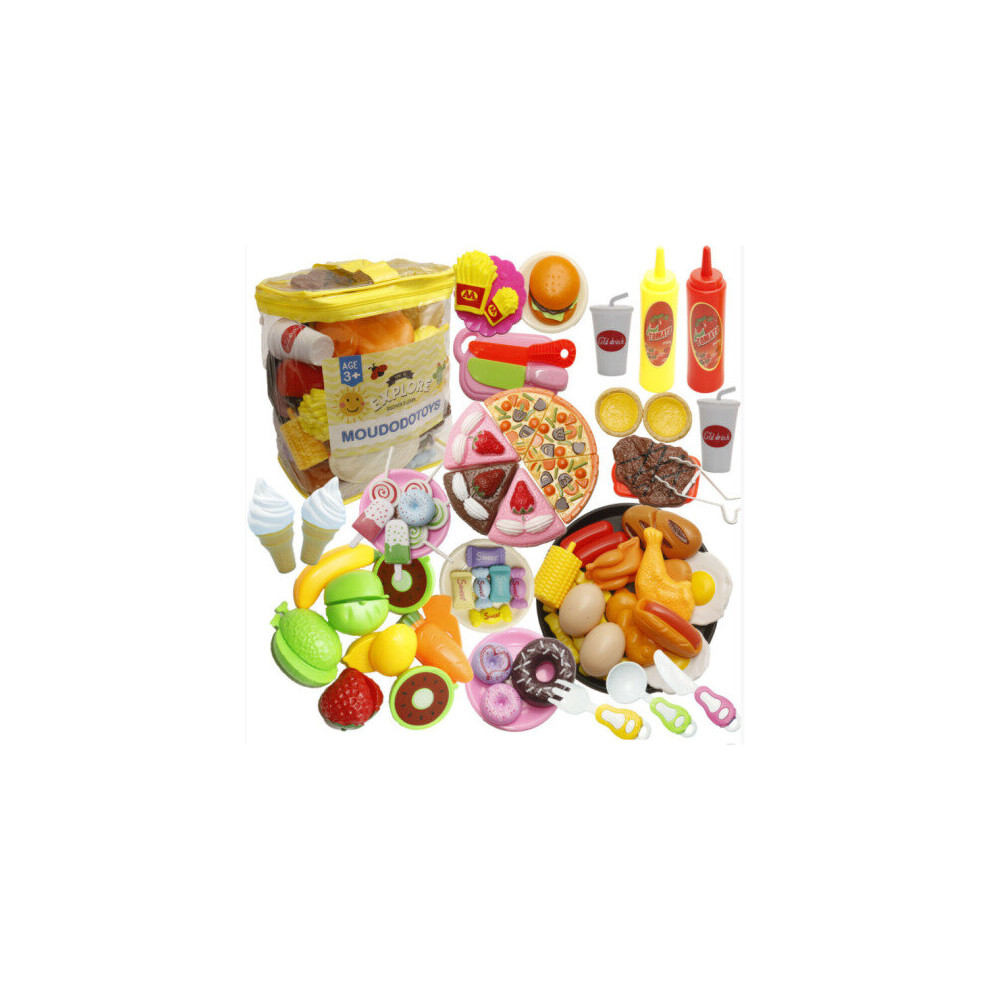 70pcs Kitchen Play Food Set kids pretend play toys