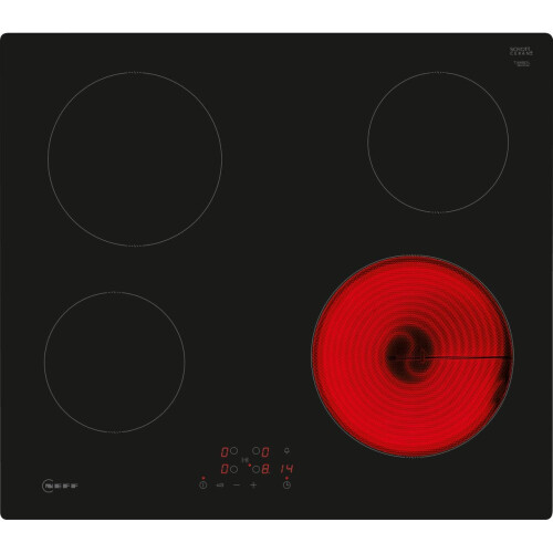Neff NEFF N50 T16NBE1L 59cm Ceramic Hob - Black