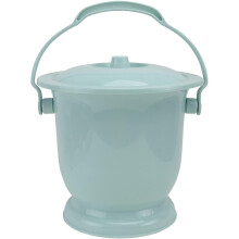 New Children's Chamber Pot Pregnant Woman Urine Buckets Adults With Lids Urine Pots Urinals Cuspidor Elder Urinals Night Pot Blue