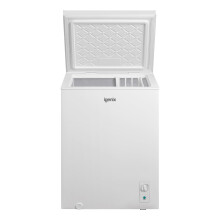 Freestanding Chest Freezer 142 Litre Capacity, Igenix IGCF0150W