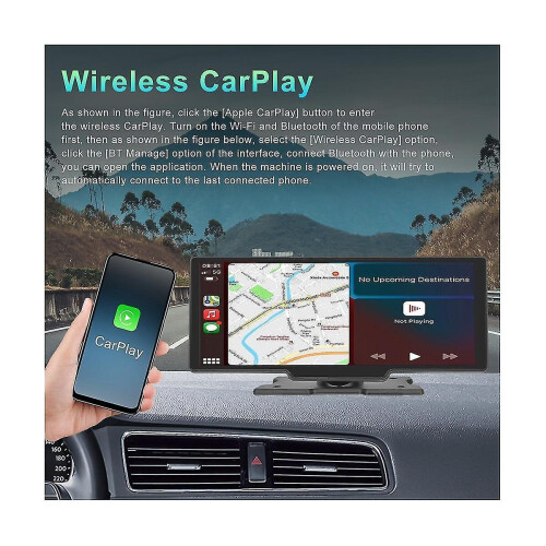 10.26inch Wireless Carplay
