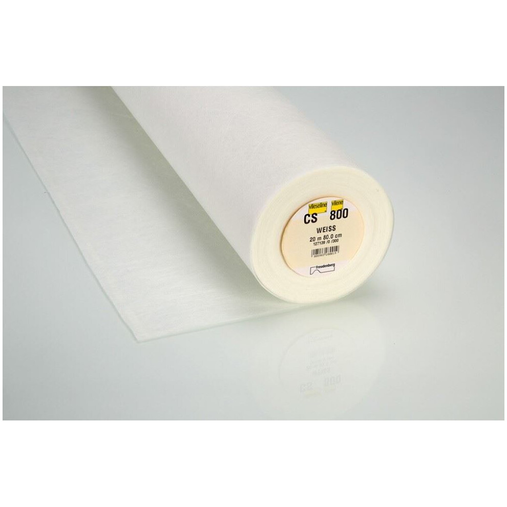 Vilene Vlieseline CS 800 Spunbond Fabric White - per metre