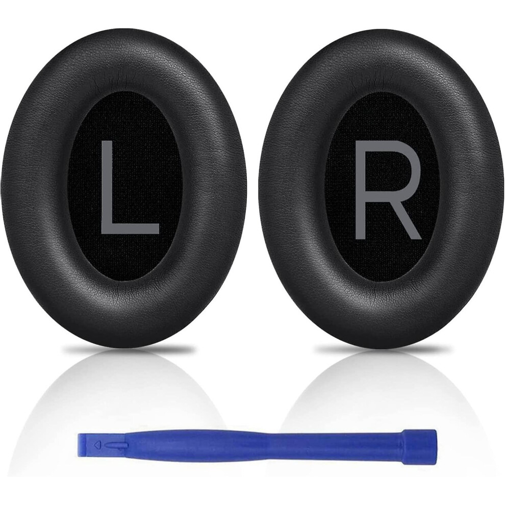 Ear Pads Cushions Replacement For Bose Quietcomfort 45 (Qc45) Over-Ear Headphones, Ear Pads With Softer Protein Leather, Noise Isolation Memory Foam ( 9172662114218