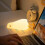 (Duck) Led Lying Flat Duck , 3 Level Dimmable Nursery ,cute S Silicone Up 2