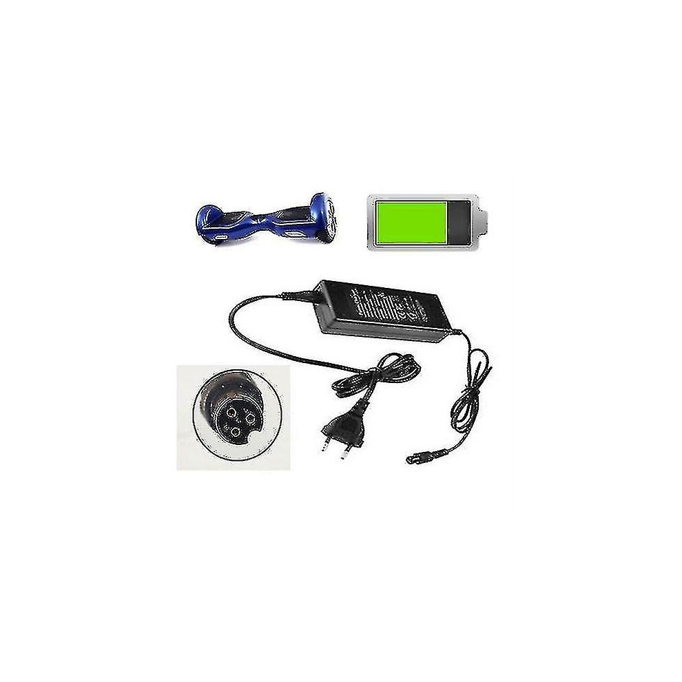 Hoverboard Charger-Gyro/Outboard Balance Board Charger 42V/2A 9172662420999