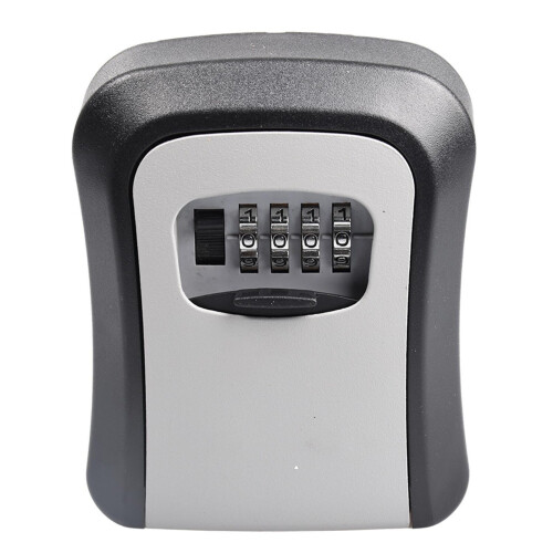 True Face Wall Mounted Key Safe Box 4 Digit Security Code 2